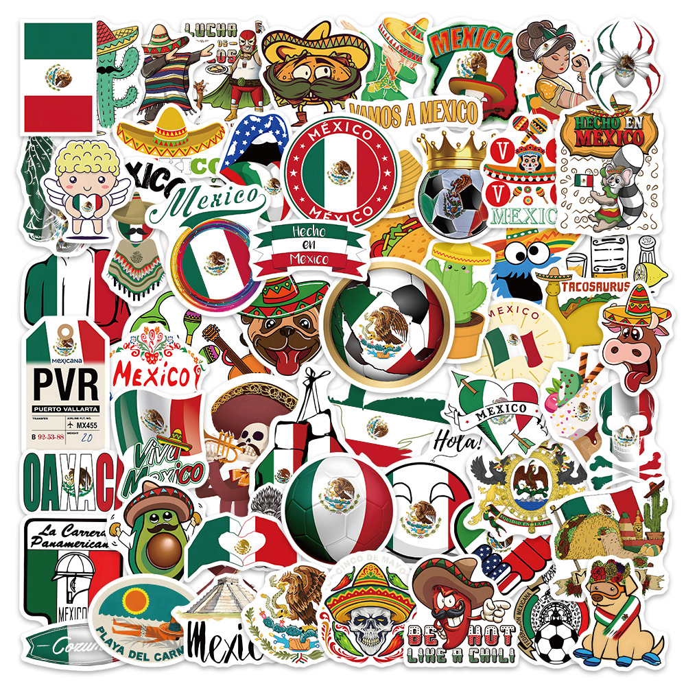 Mexico Stickers Mexican Stickers Hecho En Mexico Stickers Made in Mexico  Stickers Mexico Flag Stickers Mexican Flag Stickers 