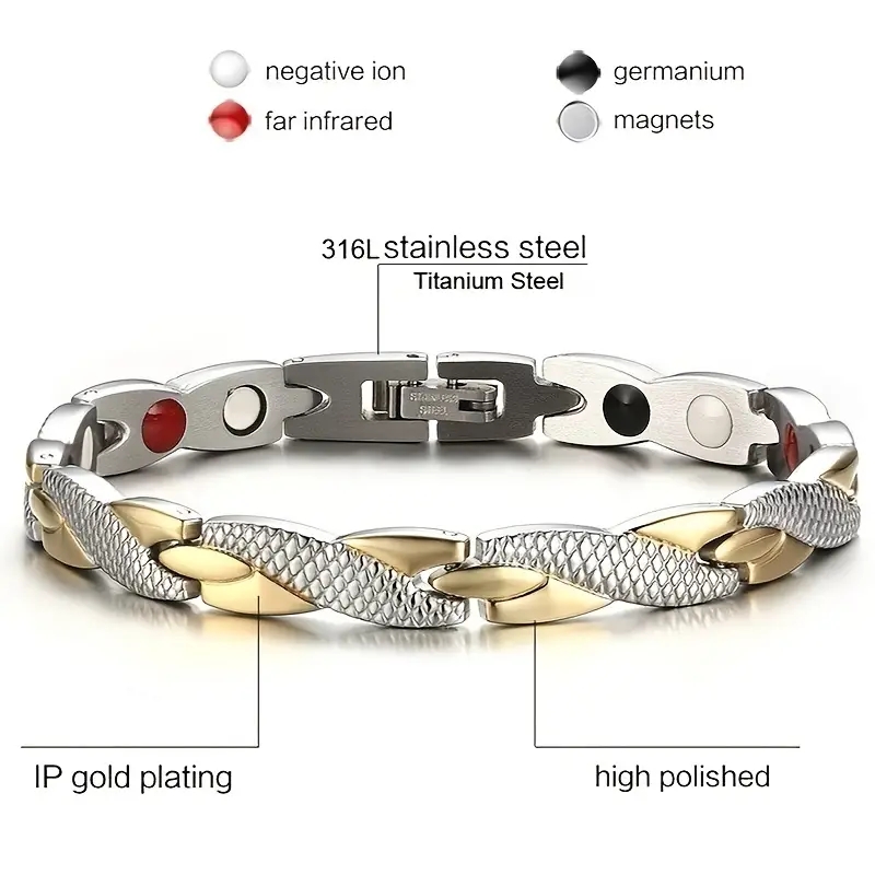 Magnetic Therapy Snake Dragon Pattern Bracelet