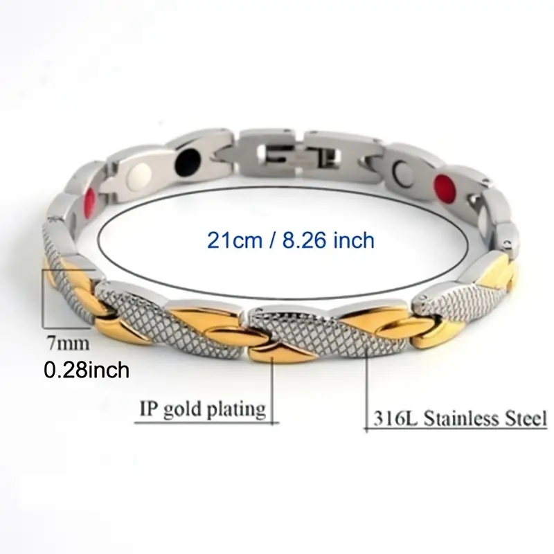 Magnetic Therapy Snake Dragon Pattern Bracelet