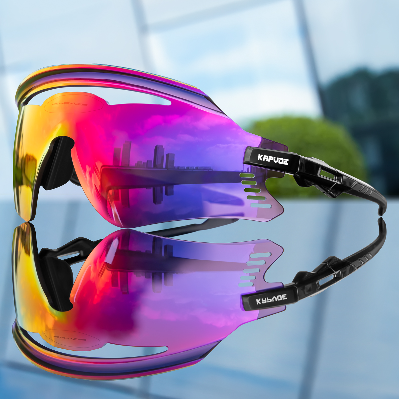 WALK FISH Brand Sun Goggles Camping Hiking Driving Eyewear Sport