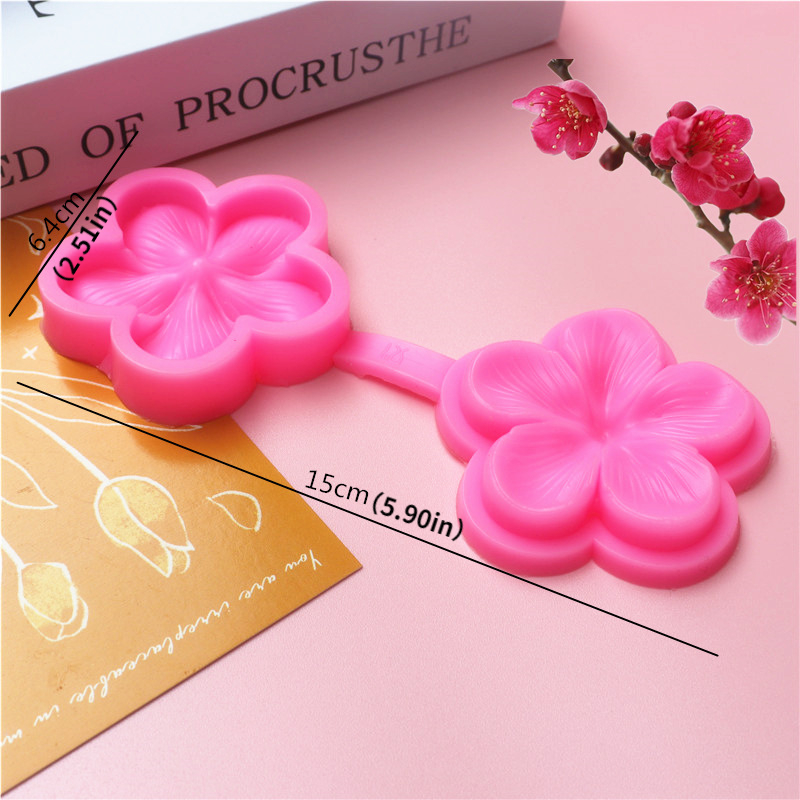 PLUM BLOSSOM FLOWER Silicone Mold