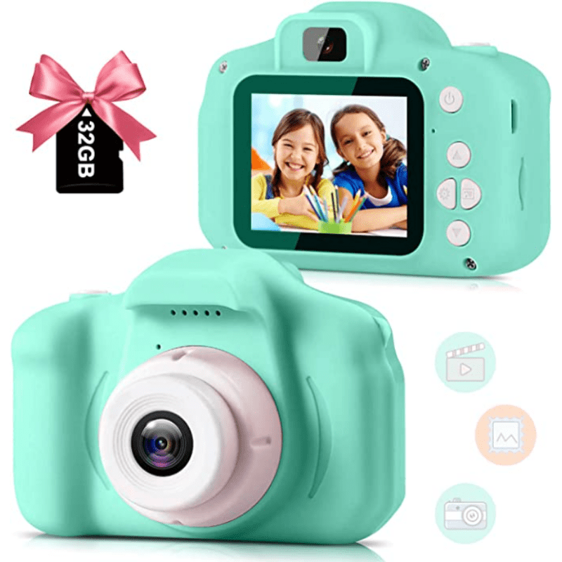 Juguetes de cámara para niños de 3 a 8 años, ideas de regalos de cumpleaños  de Navidad para niñas de 4, 5, 6 años, cámara digital selfie de pantalla