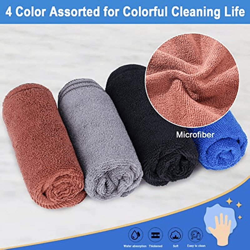 Thickened Dish Cloths, Absorbent Non-lint Dishwashing Towel, Household  Double-sided Two-color Cleaning Rags, Kitchen Supplies, Color Random - Temu  United Arab Emirates