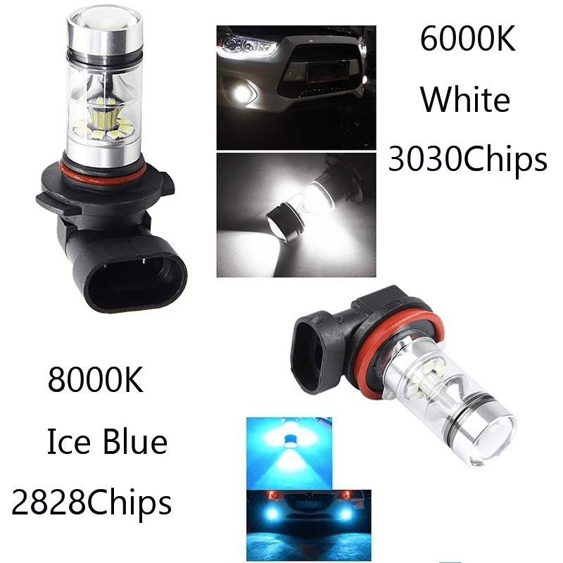 Latest Auto Fog Light H4 H7 H11 9005 9006 H1 H8 Car Light 6000k 8000k Fog  Lamp Auto Plug Play Fog Bulb Direct Day Light - Temu Mexico