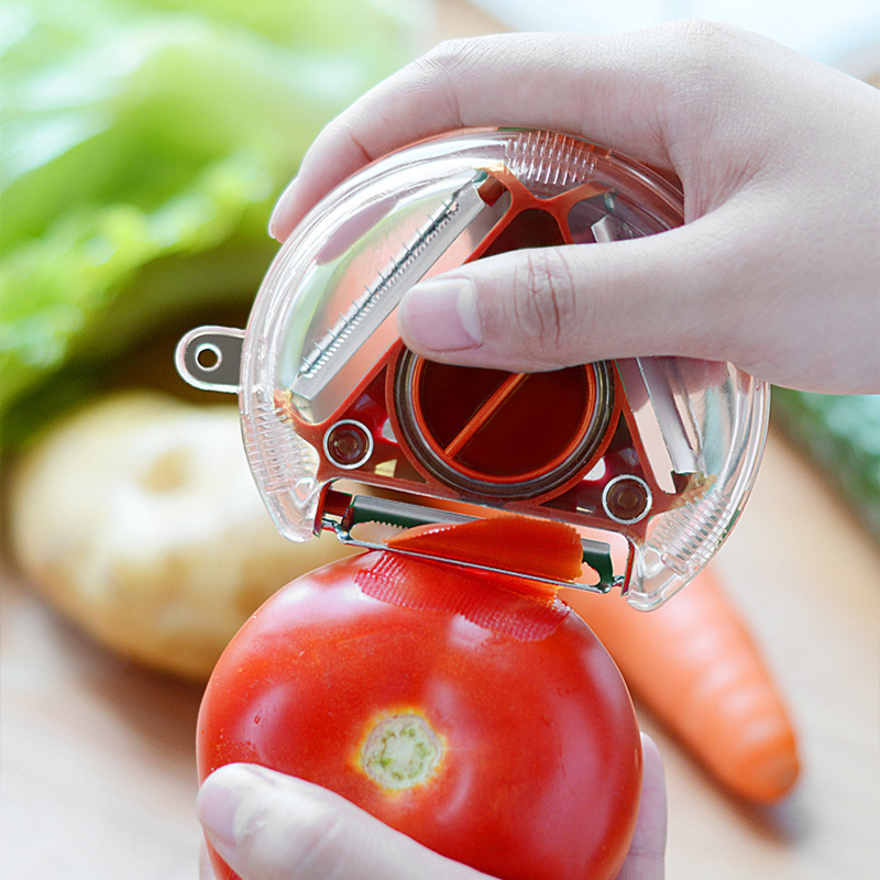 5 in 1 Stainless Steel Multifunctional Papaya Salad Shredder Slicer Cutter