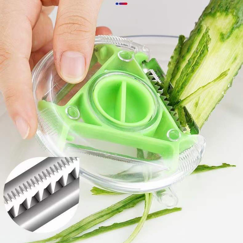 3 in 1 Compact Rotary Multifunctional Vegetable Fruit Peeler