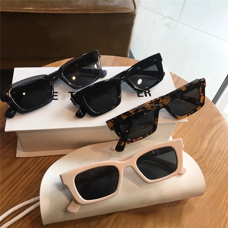 Square Fashion Sunglasses For Women Men Retro 90s Vintage Uv400 Sun Shades  Glasses For Summer Beach Vacation Travel - Temu