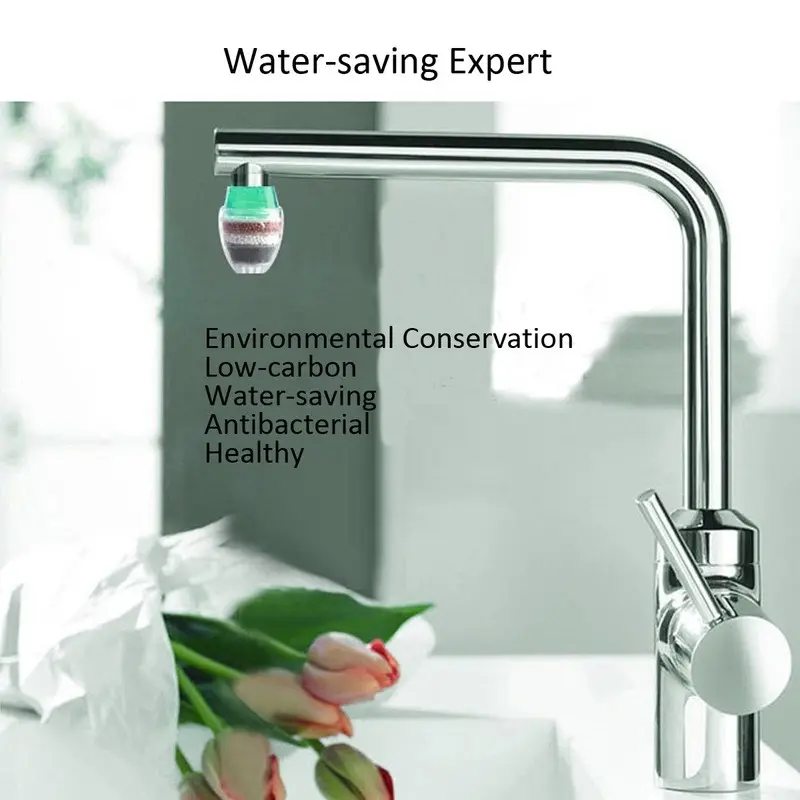 1pc water filter suitable for faucet nozzles diameter 21 23mm household kitchen home faucet mini tap water clean purifier filter filtration cartridge water tap heads carbon filter details 7