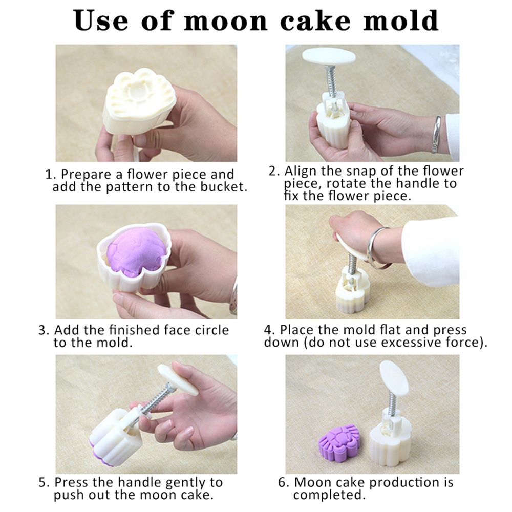 Moon Cake Press Molds, Mooncake Mold Press, Mooncake Mold 50g