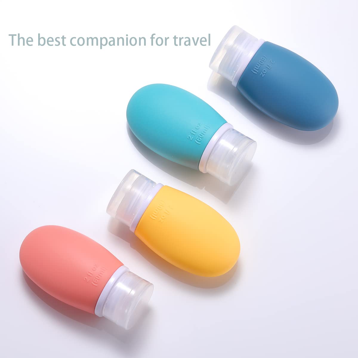 Silicone Travel Bottles Refillable Toiletry Containers Leak Proof  Squeezable Travel Bottles Set For Toiletries Liquid Cosmetic Conditioner, -  Temu