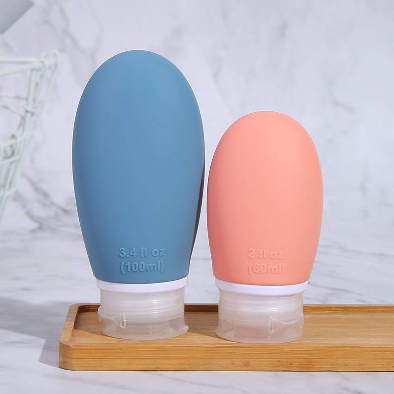 Silicone Travel Bottles Refillable Toiletry Containers Leak Proof  Squeezable Travel Bottles Set For Toiletries Liquid Cosmetic Conditioner, -  Temu