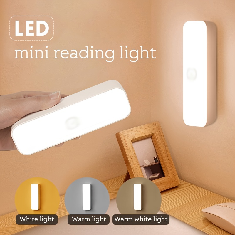 Book Light, Rechargeable LED Hug light, Neck Hug Reading Lights for Bed  Reading, Hands Free Flexible Arm, Soft Silicone Arms Comfortable Wear,  Perfect