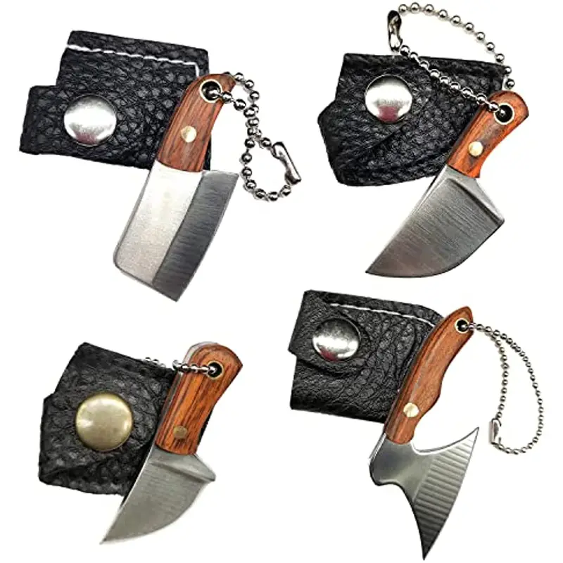 Damascus Pocket Knife Set Edc Knife Set For Package Opener - Temu