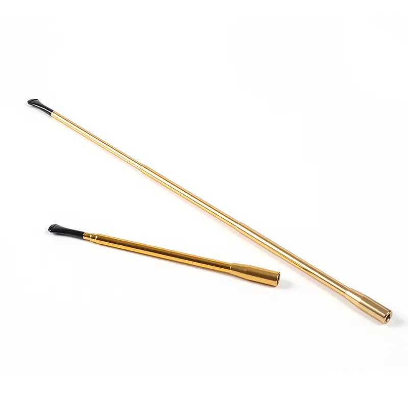 Gold Cigarette Holder Telescopic Costume Accessory Gold Cigarette Holder Telescopic Costume Accessory