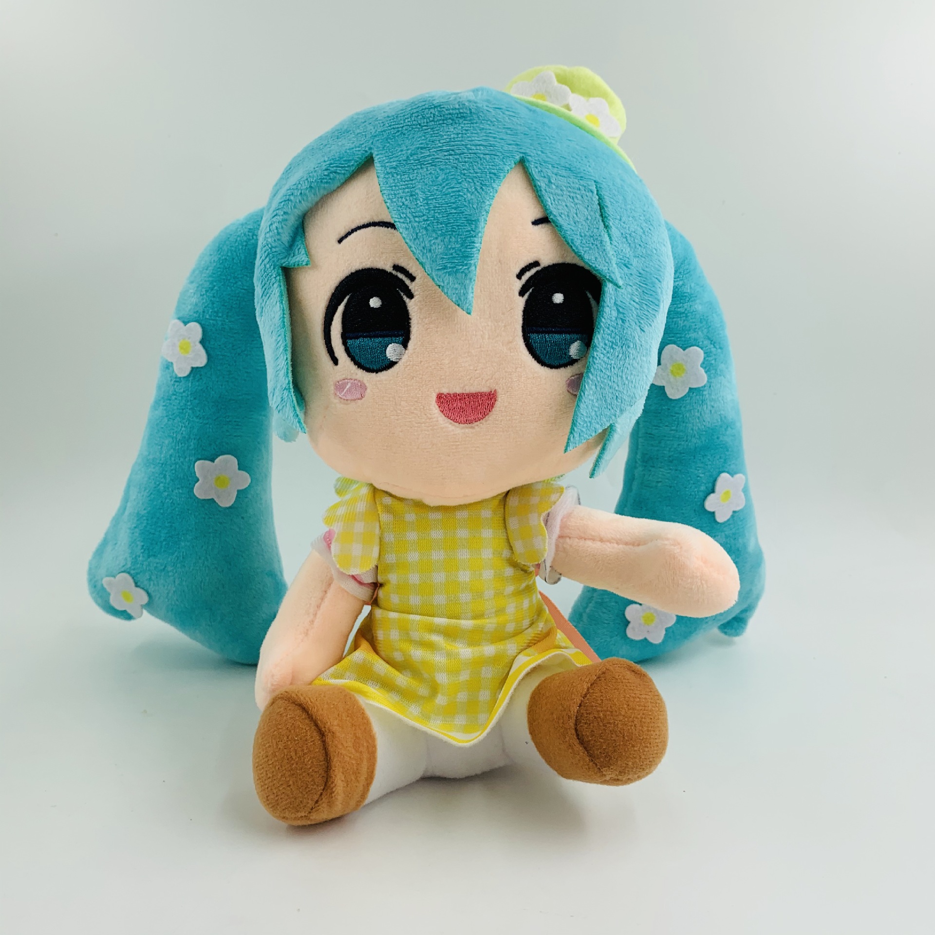 GC 10cm Kawaii Kuromi Plush Doll Pendant Cute Anime Character Plush Toys  For Keychain Backpack Decoration