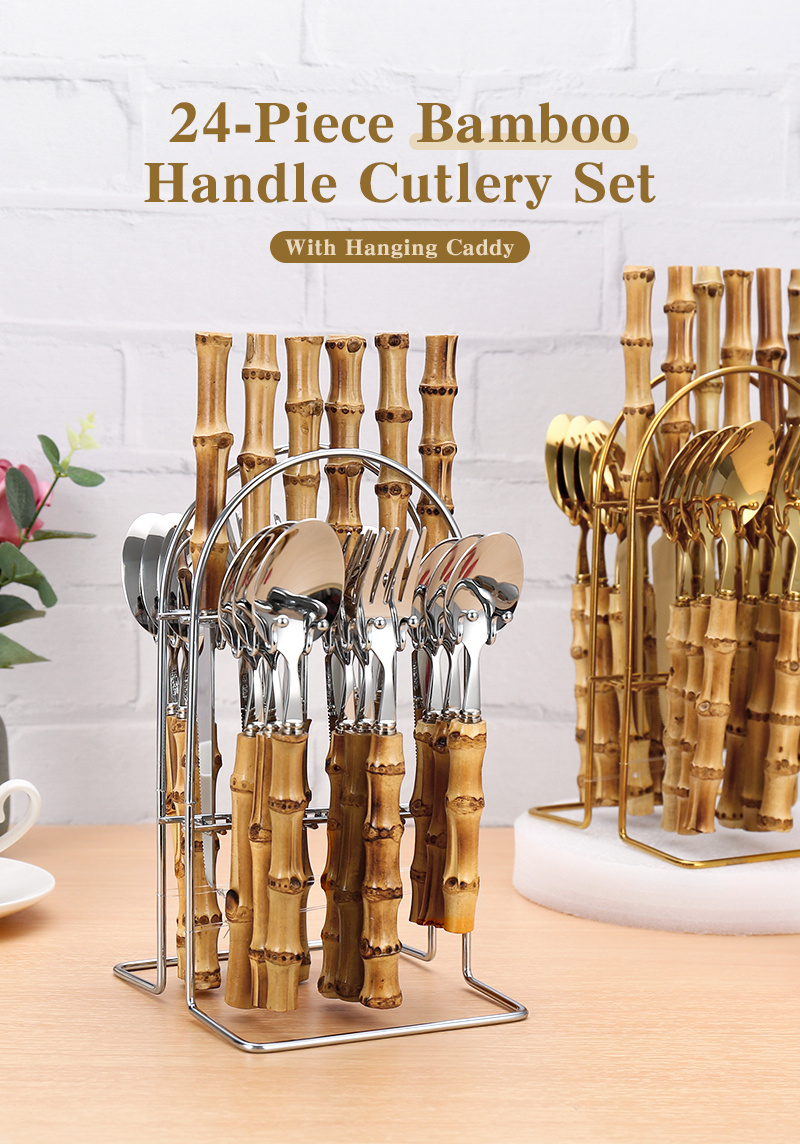 Gentlemen's Hardware Travel Bamboo Cutlery Set