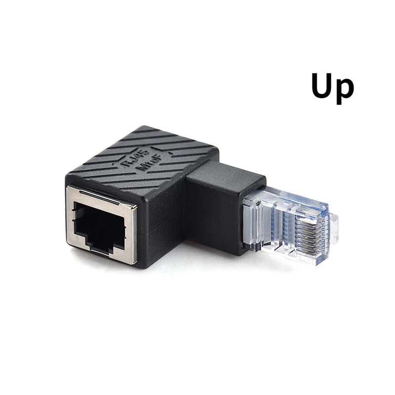 Convertitore Maschio Rj45 Femmina A 90 Gradi Per Cavo Di Rete Ethernet Lan  Cat5 Cat6 Adattatore Di Estensione Connettore Estensore Regalo Per  Compleanno/pasqua/ragazzo/ragazza - Smart Home - Temu Italy