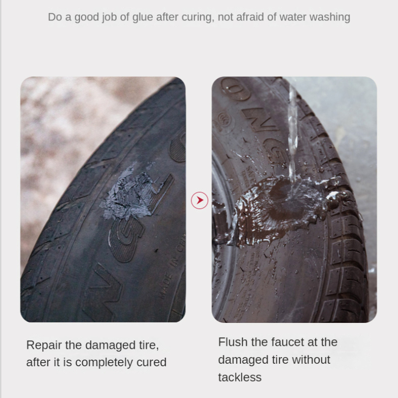 Réparation de pneus Colle Vélo Réparation de pneus Pâte Voiture
