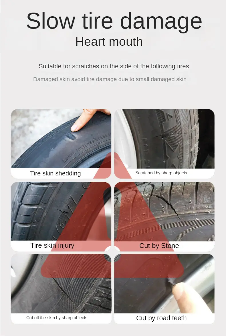 NEW 480S Black Mighty Tire Repair Glue Tyre Puncture Sealant Instant Glue  Bike Car Tire Patch Repair 20ml
