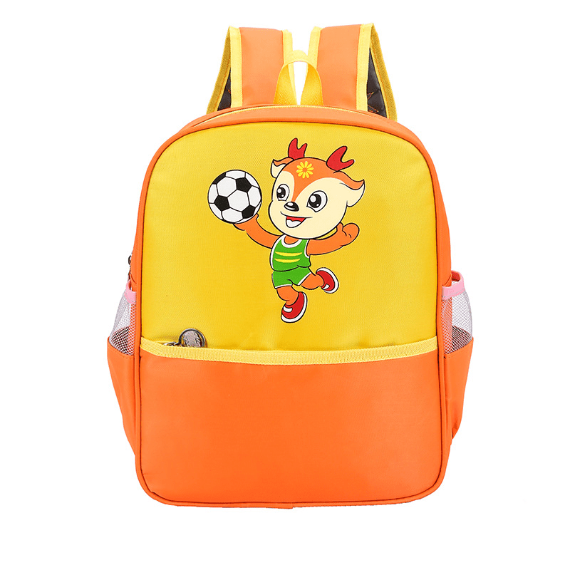 Kids Cartoon Kindergarten Backpack Ladybug Print Car Backpack