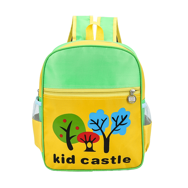 Kids Cartoon Kindergarten Backpack Ladybug Print Car Backpack