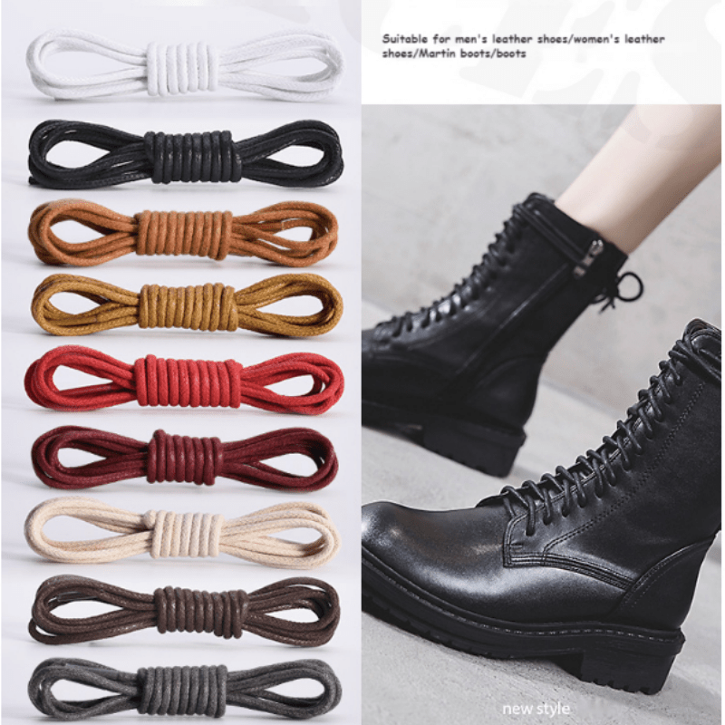 Leather Boot Laces 
