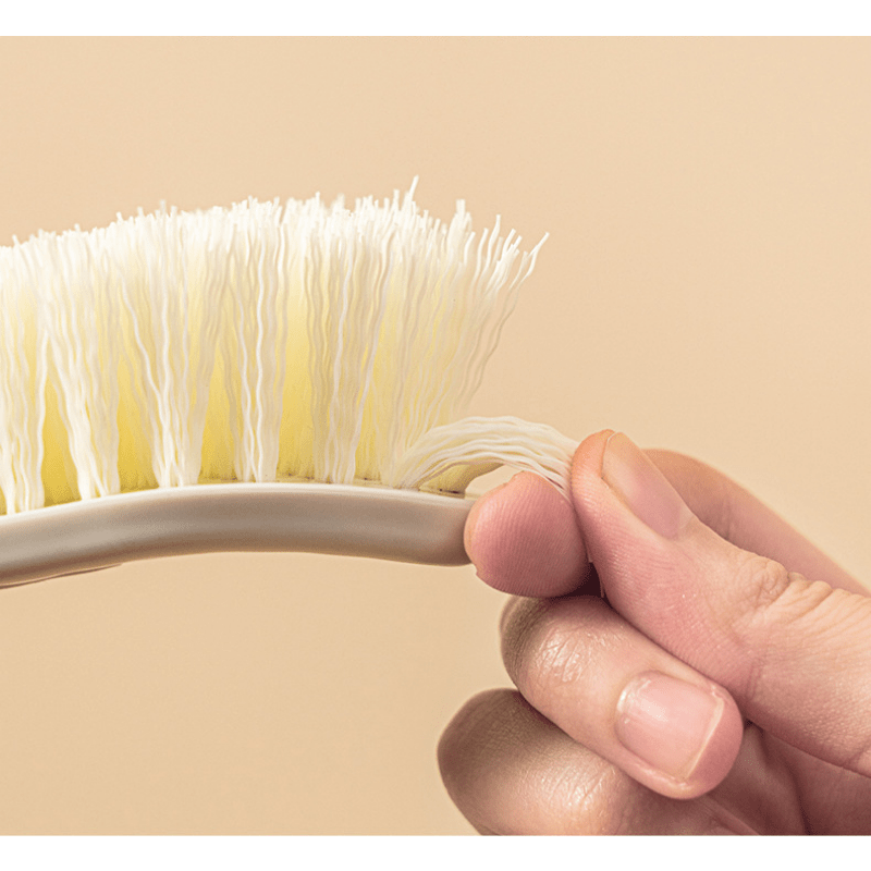 Scrub Brush Cleaning Shover Scrubber With Ergonomic Handle - Temu