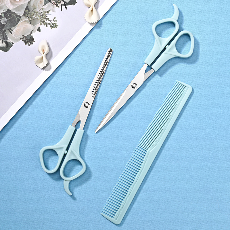 2pcs/3pcs Hairdressing Scissors, Hair Cutting Scsissors, Hair Thinning  Shears, Hair Styling Comb, Hairdresser Scissors Styling Tools