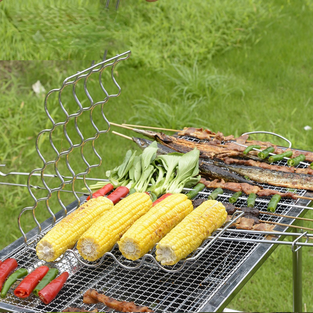 Stainless Steel Barbecue Net Clip Grilled Fish Clip - Temu