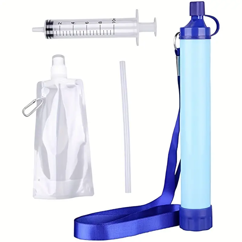 personal water purifier water filter straw portable water filter for hiking camping travel hunting fishing outing survival backpacking emergency gear details 1