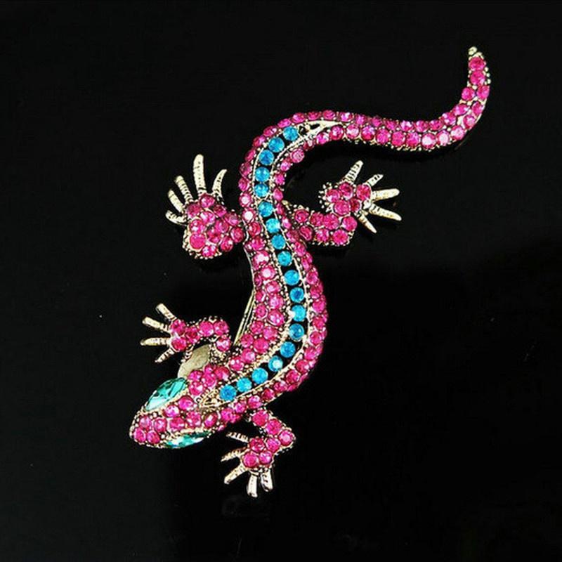 Lizard brooch deals