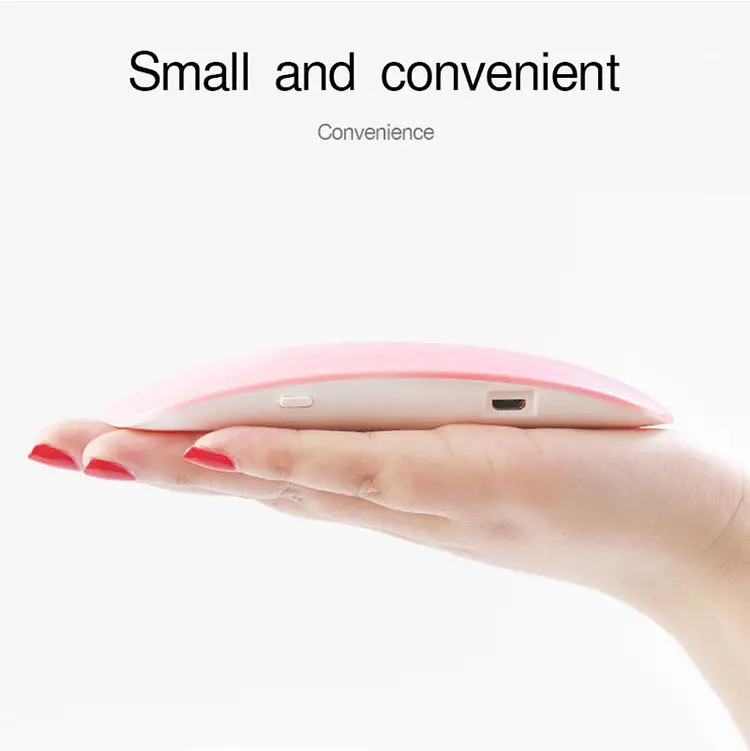 uv led nail dryer mini portable mouse nail lamp machine with usb charging single finger phototherapy lights for nails art tools details 4