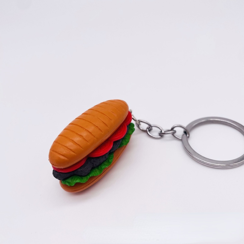 Hot Dogs Keychain  Food Keychain or Funny Keychain that shows a