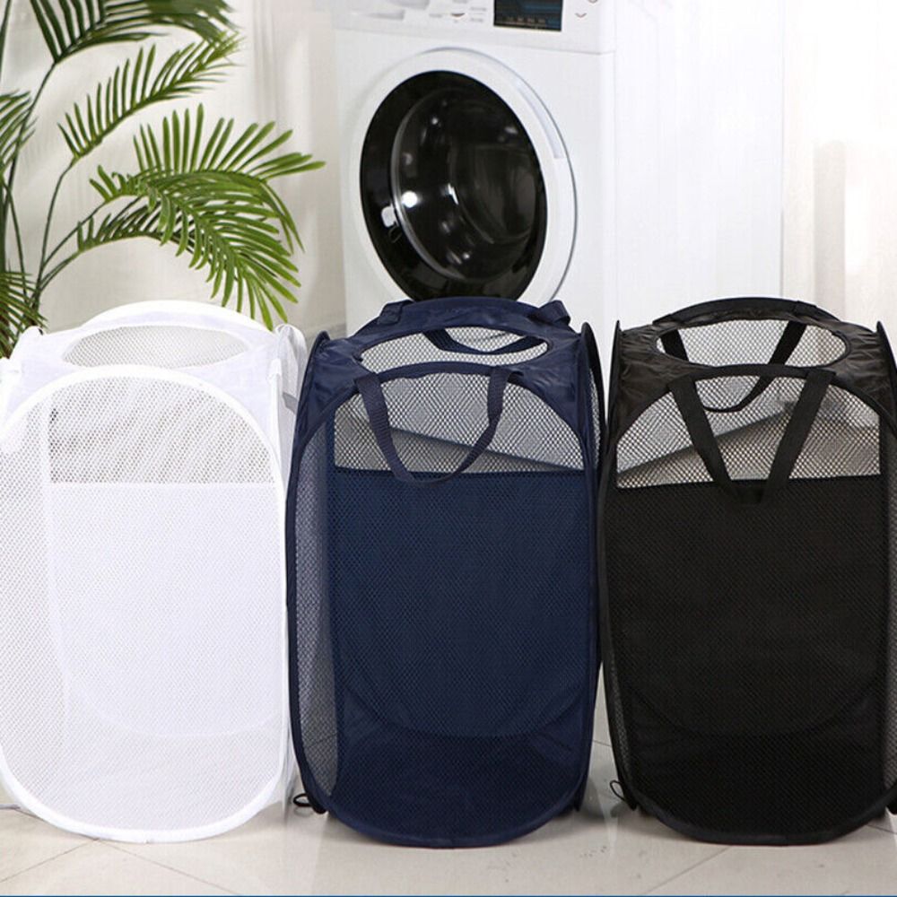 Lifewit Cesta doble para ropa sucia con tapa y bolsas de lavandería  extraíbles, gran plegable, 2 divisores, cesta de ropa sucia con asas para