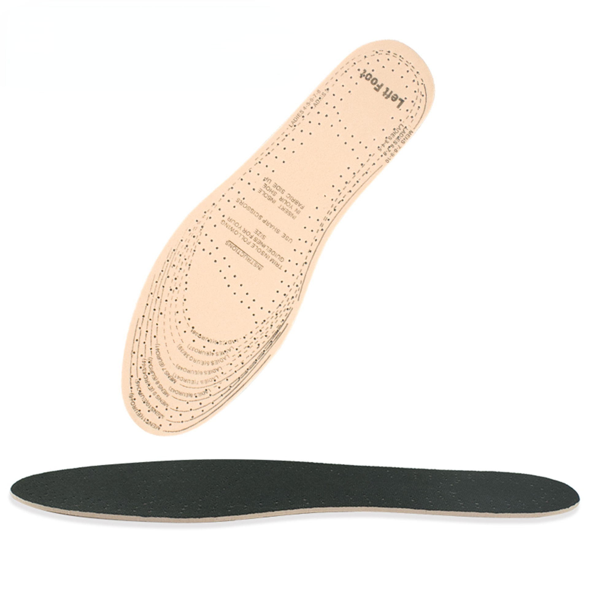 Business Brown Sweat absorbing Non woven Fabric Insole - Temu