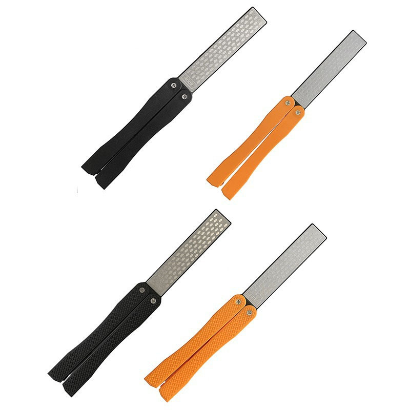 Double Sided Folded Pocket Sharpener Diamond Knife Sharpening