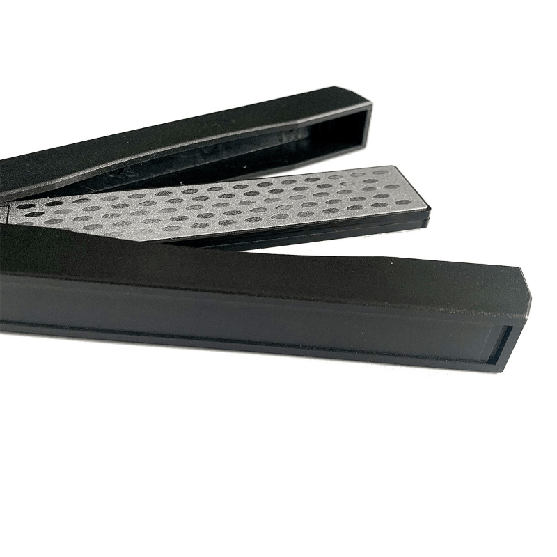 High Quality Double Sided Pocket Sharpener - Diamond Knife Sharpening Stone  For Kitchen & Outdoor Use - Temu