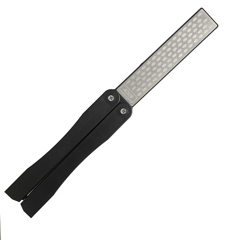 Diamond Sharpener Portable Double Side Whestone for Pocket Folding Knife  Sharpening Stone Sharpener Suitable for Outdoor