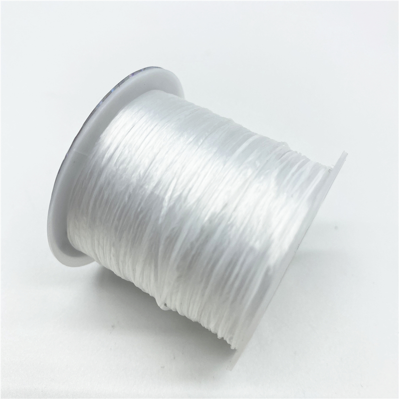 Elastic Crystal Beading Cord Rubber Stretchy String Diy - Temu