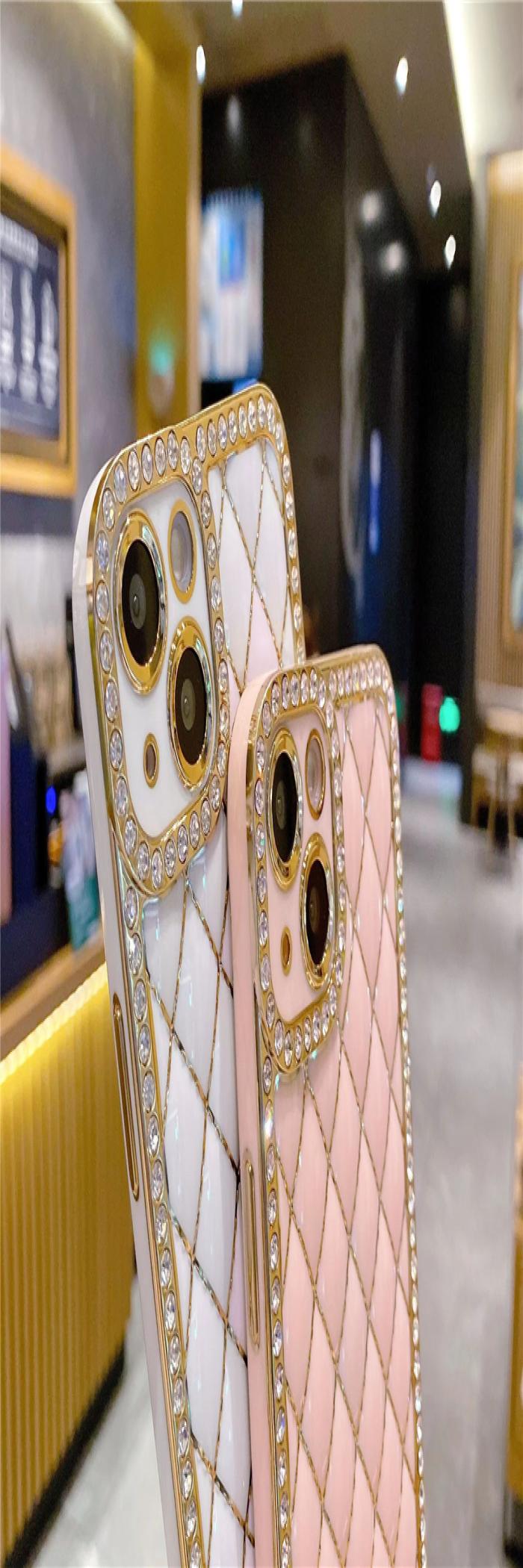 Luxury Rhinestone Diamond Phone Case for iPhone 15 14 11 12 13 