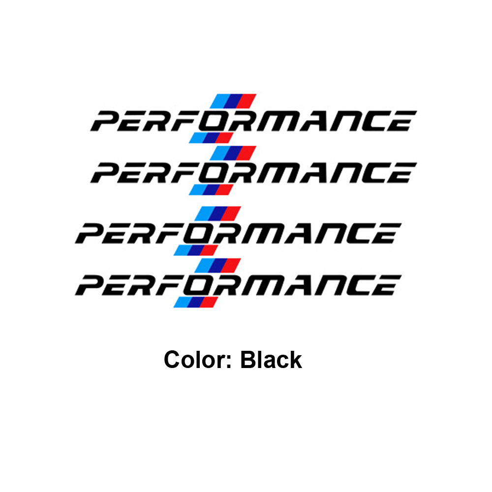 4 Stücke Neueste M Performance Logo Seitentürgriff Aufkleber