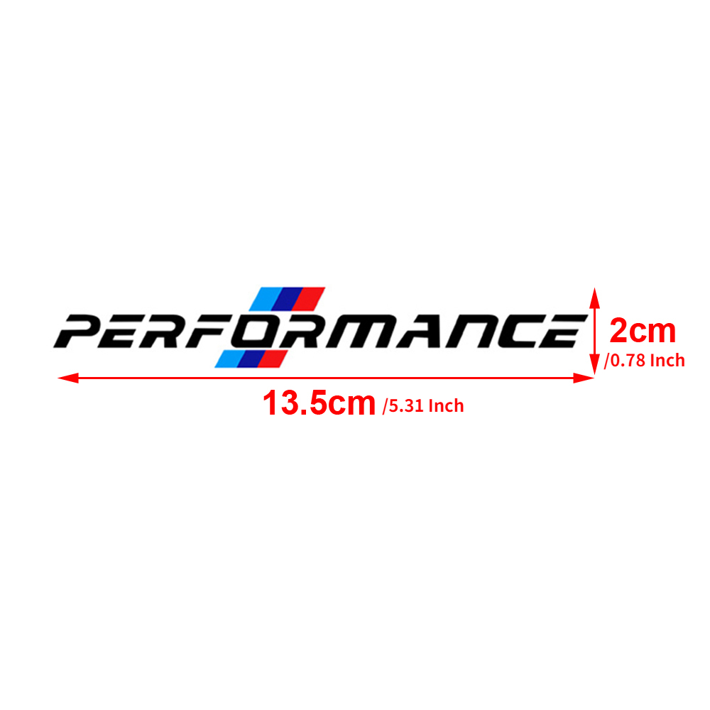 M Performance designation sticker