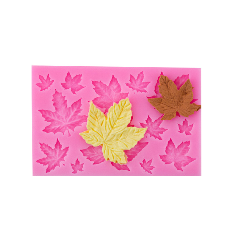 Leaf Maple Silicone Mold Perfect For Sugar Flip Cake - Temu