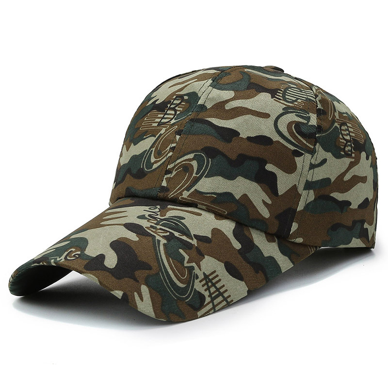 Axbxcx Summer Camouflage Baseball Mesh Adjustable Sunshade - Temu