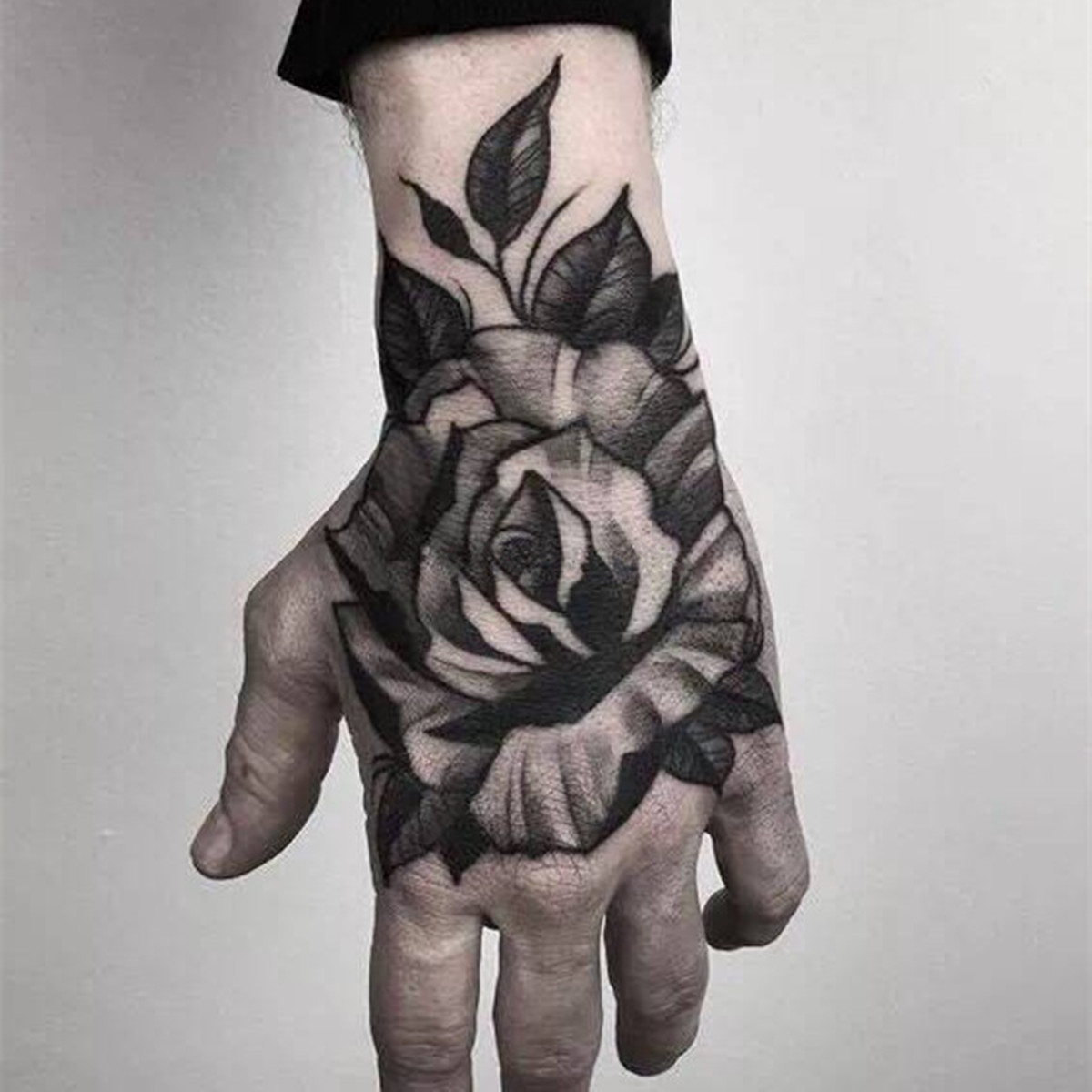 1 Sheet Long-lasting Hand Tattoo Sticker - Waterproof Temporary Tattoo For Adults