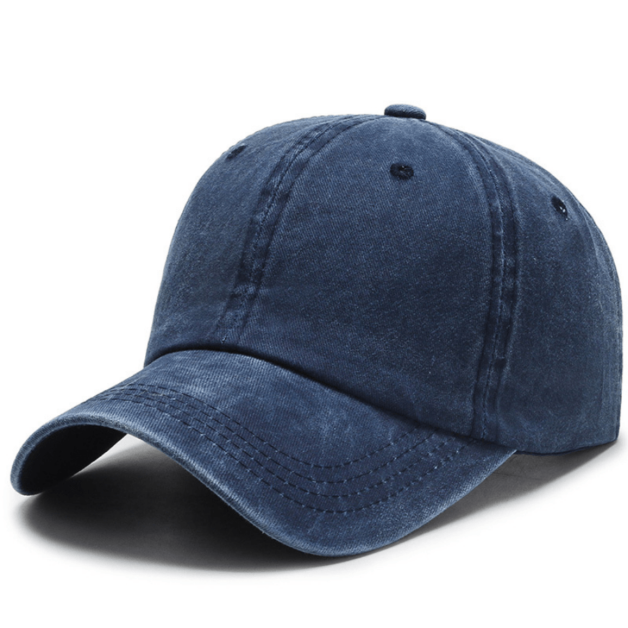 

Stay Cool & Stylish: Sunshade Denim Baseball Cap - Distressed Adjustable Buckle Fishing Hiking Cycling Sports Trucker Hat For Women & Men