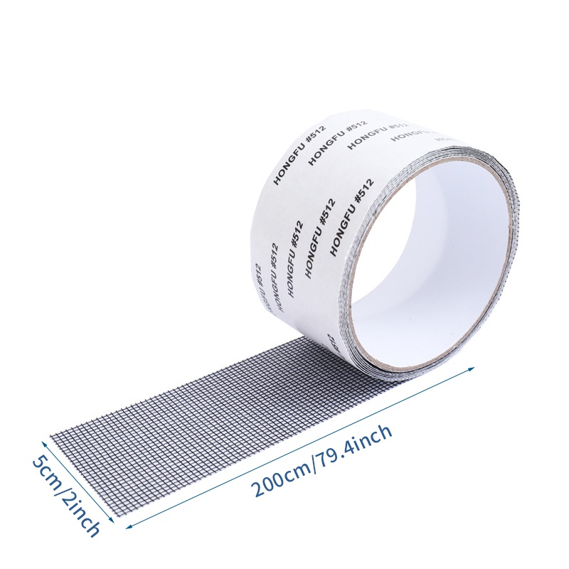 6.56' Window Screen Repair Tape: Strong Adhesive & Waterproof Mesh Tape For  Covering Tears & Holes - Perfect Screen Patch Repair Kit - Temu