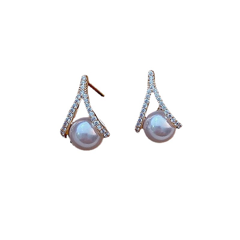 Pearl Prom Earrings