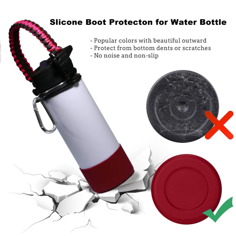 Durable Silicone Cover For Hydro Flask Wide Mouth - Temu