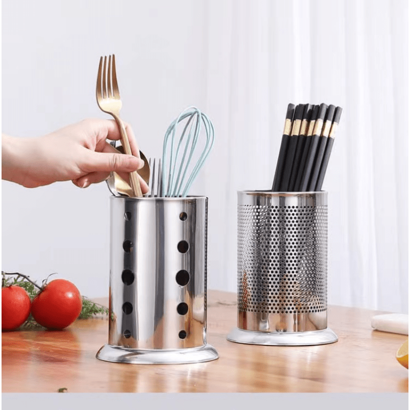 GJ019 - Stainless Steel Straw Dispenser - GJ019